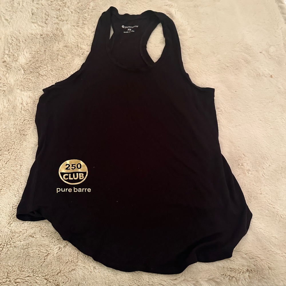 Pure Barre Black Women's Tank Tops